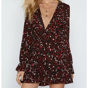 NASTY GAL LEOPARD INTO FIRST DRESS
